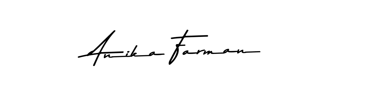 How to Draw Anika Farman signature style? Asem Kandis PERSONAL USE is a latest design signature styles for name Anika Farman. Anika Farman signature style 9 images and pictures png