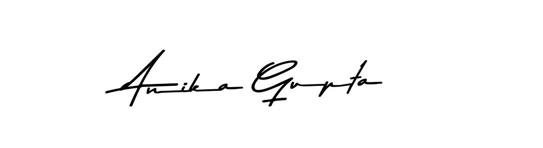 Use a signature maker to create a handwritten signature online. With this signature software, you can design (Asem Kandis PERSONAL USE) your own signature for name Anika Gupta. Anika Gupta signature style 9 images and pictures png