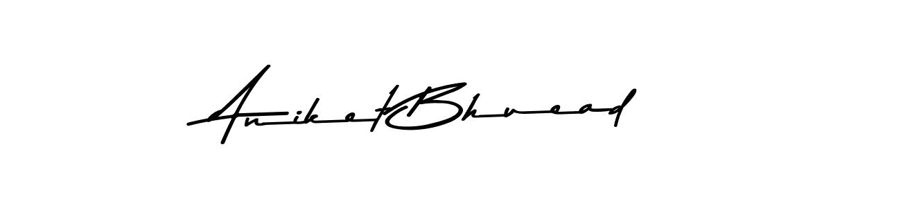 Asem Kandis PERSONAL USE is a professional signature style that is perfect for those who want to add a touch of class to their signature. It is also a great choice for those who want to make their signature more unique. Get Aniket Bhuead name to fancy signature for free. Aniket Bhuead signature style 9 images and pictures png