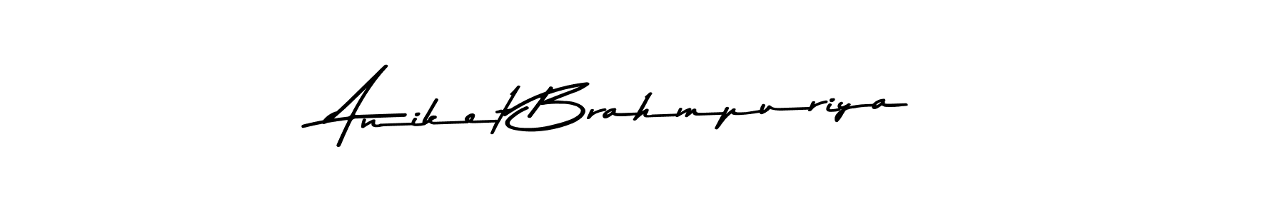 Also we have Aniket Brahmpuriya name is the best signature style. Create professional handwritten signature collection using Asem Kandis PERSONAL USE autograph style. Aniket Brahmpuriya signature style 9 images and pictures png