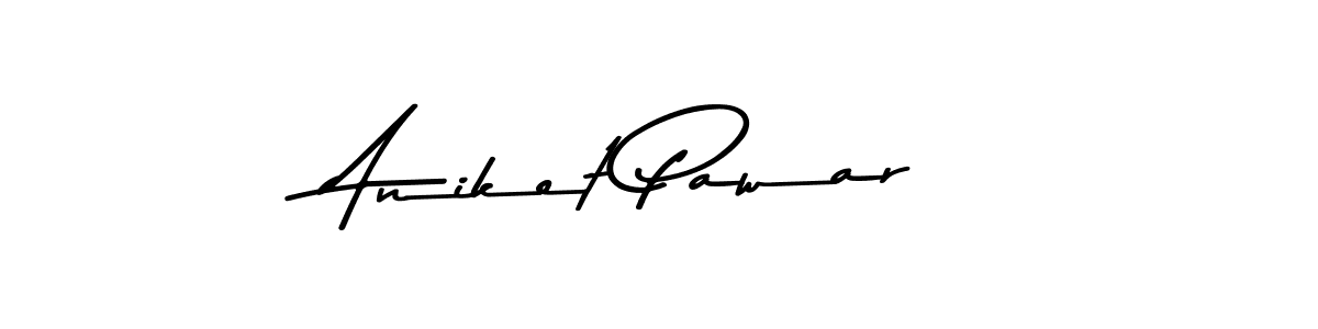 Design your own signature with our free online signature maker. With this signature software, you can create a handwritten (Asem Kandis PERSONAL USE) signature for name Aniket Pawar. Aniket Pawar signature style 9 images and pictures png