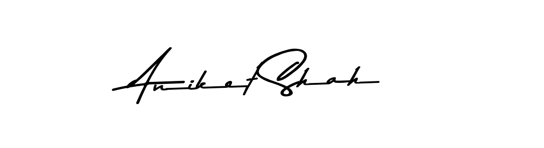 Similarly Asem Kandis PERSONAL USE is the best handwritten signature design. Signature creator online .You can use it as an online autograph creator for name Aniket Shah. Aniket Shah signature style 9 images and pictures png