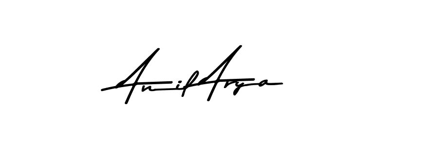 Create a beautiful signature design for name Anil Arya. With this signature (Asem Kandis PERSONAL USE) fonts, you can make a handwritten signature for free. Anil Arya signature style 9 images and pictures png