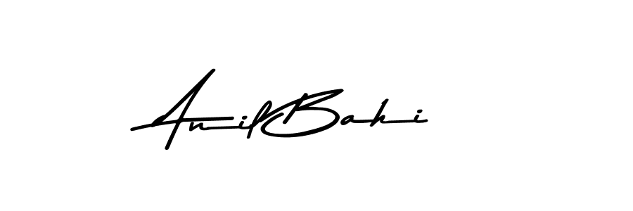 This is the best signature style for the Anil Bahi name. Also you like these signature font (Asem Kandis PERSONAL USE). Mix name signature. Anil Bahi signature style 9 images and pictures png