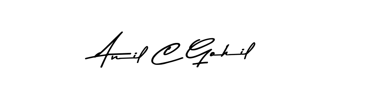 You should practise on your own different ways (Asem Kandis PERSONAL USE) to write your name (Anil C Gohil) in signature. don't let someone else do it for you. Anil C Gohil signature style 9 images and pictures png