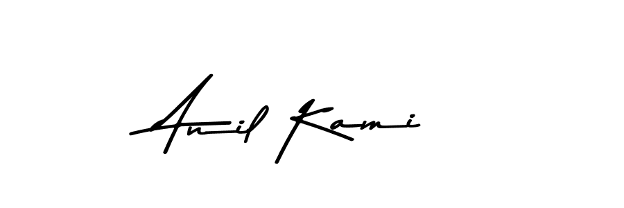 Also You can easily find your signature by using the search form. We will create Anil Kami name handwritten signature images for you free of cost using Asem Kandis PERSONAL USE sign style. Anil Kami signature style 9 images and pictures png