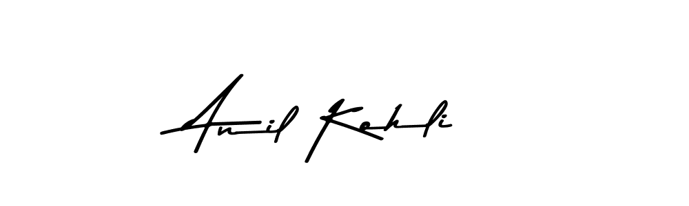 Anil Kohli stylish signature style. Best Handwritten Sign (Asem Kandis PERSONAL USE) for my name. Handwritten Signature Collection Ideas for my name Anil Kohli. Anil Kohli signature style 9 images and pictures png