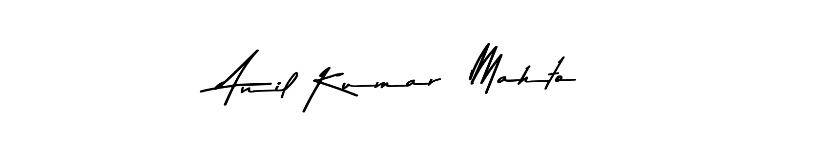 Create a beautiful signature design for name Anil Kumar  Mahto. With this signature (Asem Kandis PERSONAL USE) fonts, you can make a handwritten signature for free. Anil Kumar  Mahto signature style 9 images and pictures png