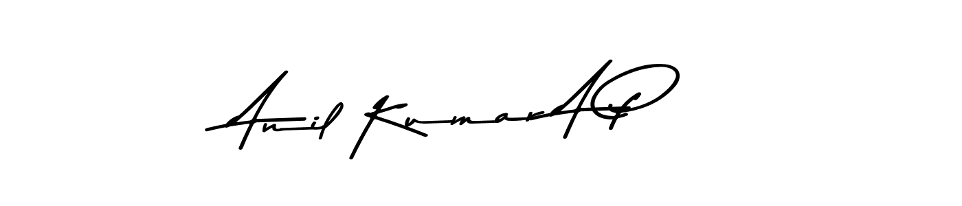 Similarly Asem Kandis PERSONAL USE is the best handwritten signature design. Signature creator online .You can use it as an online autograph creator for name Anil Kumar A P. Anil Kumar A P signature style 9 images and pictures png