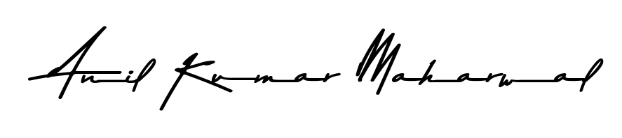 Use a signature maker to create a handwritten signature online. With this signature software, you can design (Asem Kandis PERSONAL USE) your own signature for name Anil Kumar Maharwal. Anil Kumar Maharwal signature style 9 images and pictures png