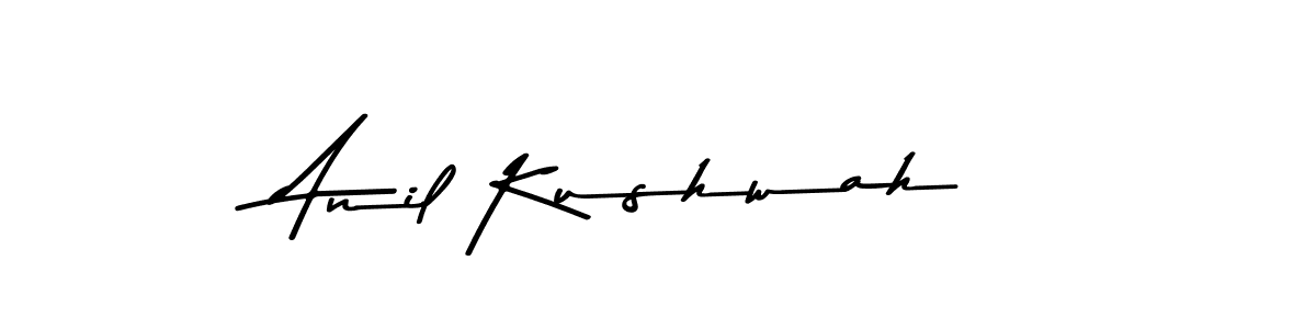 Use a signature maker to create a handwritten signature online. With this signature software, you can design (Asem Kandis PERSONAL USE) your own signature for name Anil Kushwah. Anil Kushwah signature style 9 images and pictures png