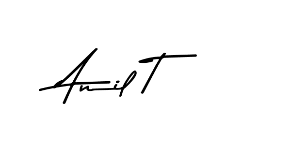 Anil T stylish signature style. Best Handwritten Sign (Asem Kandis PERSONAL USE) for my name. Handwritten Signature Collection Ideas for my name Anil T. Anil T signature style 9 images and pictures png