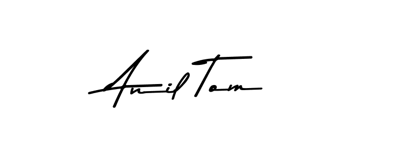 if you are searching for the best signature style for your name Anil Tom. so please give up your signature search. here we have designed multiple signature styles  using Asem Kandis PERSONAL USE. Anil Tom signature style 9 images and pictures png
