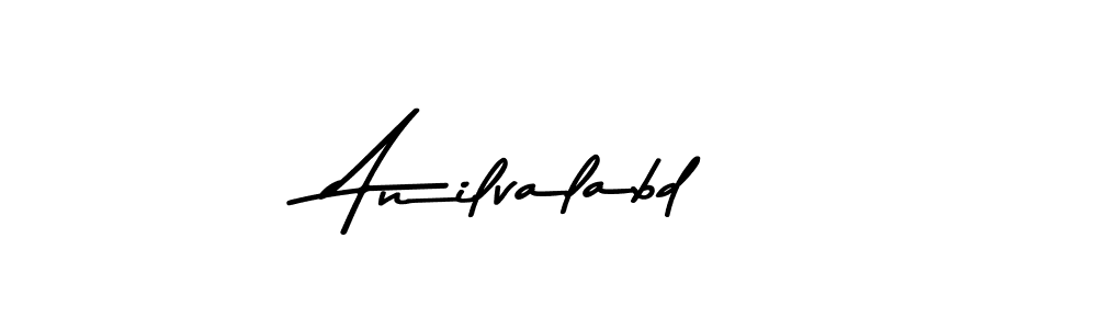 Use a signature maker to create a handwritten signature online. With this signature software, you can design (Asem Kandis PERSONAL USE) your own signature for name Anilvalabd. Anilvalabd signature style 9 images and pictures png