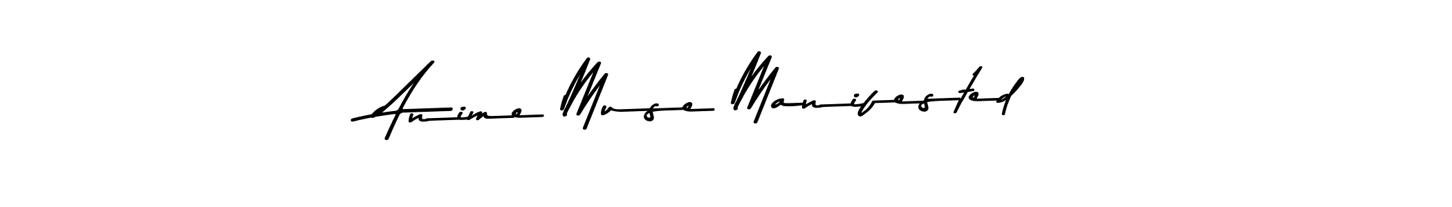 Design your own signature with our free online signature maker. With this signature software, you can create a handwritten (Asem Kandis PERSONAL USE) signature for name Anime Muse Manifested. Anime Muse Manifested signature style 9 images and pictures png