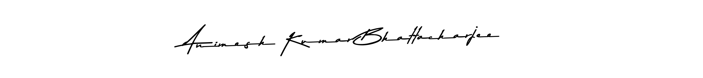 Create a beautiful signature design for name Animesh Kumar Bhattacharjee. With this signature (Asem Kandis PERSONAL USE) fonts, you can make a handwritten signature for free. Animesh Kumar Bhattacharjee signature style 9 images and pictures png