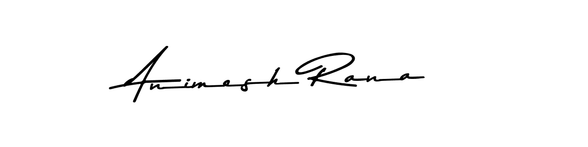 Make a beautiful signature design for name Animesh Rana. With this signature (Asem Kandis PERSONAL USE) style, you can create a handwritten signature for free. Animesh Rana signature style 9 images and pictures png