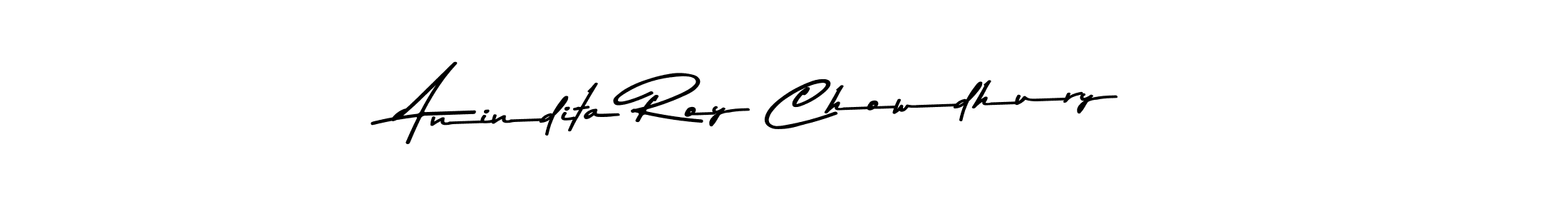 Anindita Roy Chowdhury stylish signature style. Best Handwritten Sign (Asem Kandis PERSONAL USE) for my name. Handwritten Signature Collection Ideas for my name Anindita Roy Chowdhury. Anindita Roy Chowdhury signature style 9 images and pictures png