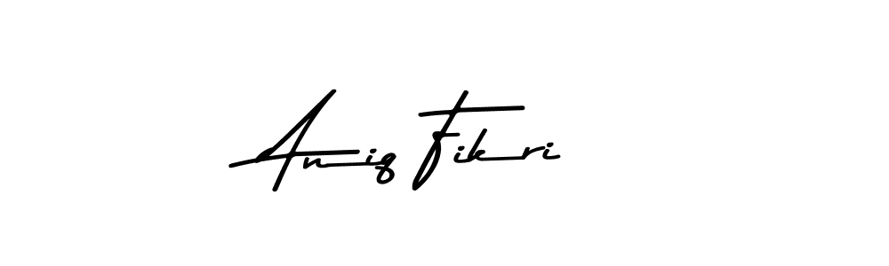 How to make Aniq Fikri signature? Asem Kandis PERSONAL USE is a professional autograph style. Create handwritten signature for Aniq Fikri name. Aniq Fikri signature style 9 images and pictures png