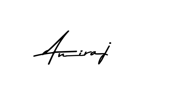 Aniraj stylish signature style. Best Handwritten Sign (Asem Kandis PERSONAL USE) for my name. Handwritten Signature Collection Ideas for my name Aniraj. Aniraj signature style 9 images and pictures png