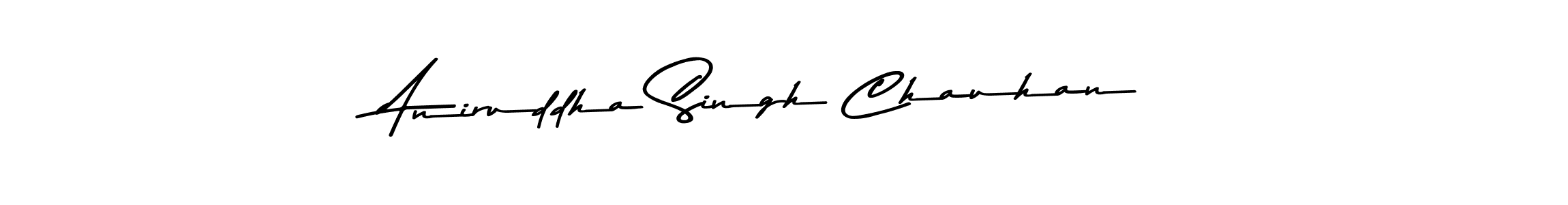 Use a signature maker to create a handwritten signature online. With this signature software, you can design (Asem Kandis PERSONAL USE) your own signature for name Aniruddha Singh Chauhan. Aniruddha Singh Chauhan signature style 9 images and pictures png