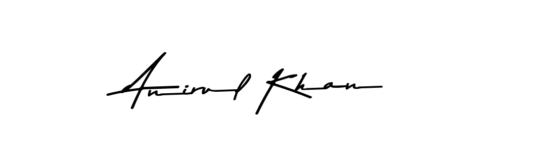 The best way (Asem Kandis PERSONAL USE) to make a short signature is to pick only two or three words in your name. The name Anirul Khan include a total of six letters. For converting this name. Anirul Khan signature style 9 images and pictures png