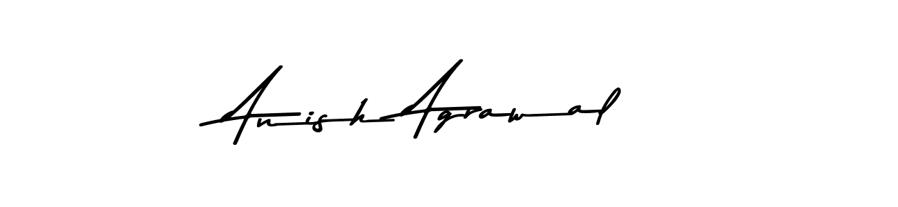 Anish Agrawal stylish signature style. Best Handwritten Sign (Asem Kandis PERSONAL USE) for my name. Handwritten Signature Collection Ideas for my name Anish Agrawal. Anish Agrawal signature style 9 images and pictures png