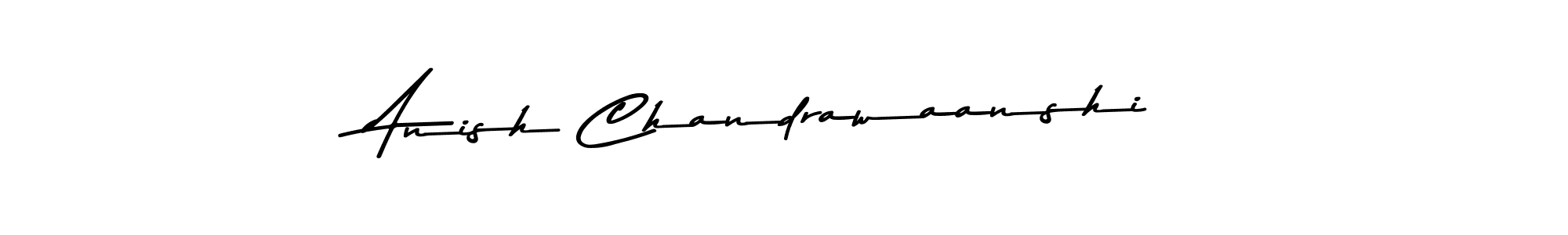 Make a beautiful signature design for name Anish Chandrawaanshi. With this signature (Asem Kandis PERSONAL USE) style, you can create a handwritten signature for free. Anish Chandrawaanshi signature style 9 images and pictures png