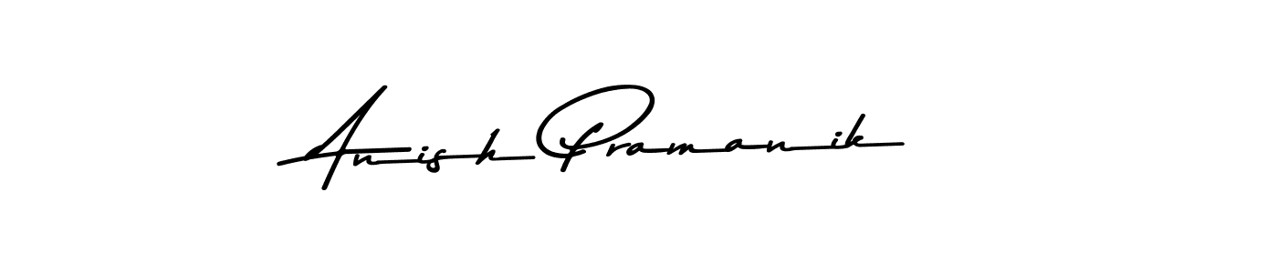 Similarly Asem Kandis PERSONAL USE is the best handwritten signature design. Signature creator online .You can use it as an online autograph creator for name Anish Pramanik. Anish Pramanik signature style 9 images and pictures png