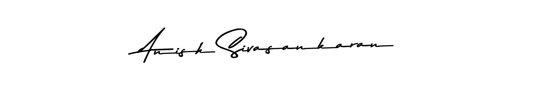How to Draw Anish Sivasankaran signature style? Asem Kandis PERSONAL USE is a latest design signature styles for name Anish Sivasankaran. Anish Sivasankaran signature style 9 images and pictures png