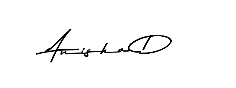 How to make Anisha D signature? Asem Kandis PERSONAL USE is a professional autograph style. Create handwritten signature for Anisha D name. Anisha D signature style 9 images and pictures png