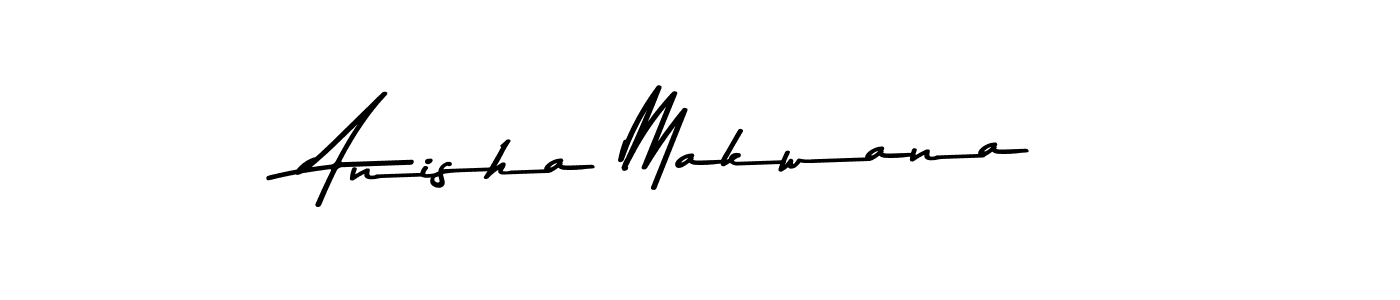 Also we have Anisha Makwana name is the best signature style. Create professional handwritten signature collection using Asem Kandis PERSONAL USE autograph style. Anisha Makwana signature style 9 images and pictures png