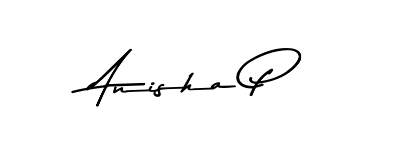 The best way (Asem Kandis PERSONAL USE) to make a short signature is to pick only two or three words in your name. The name Anisha P include a total of six letters. For converting this name. Anisha P signature style 9 images and pictures png