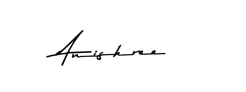 Use a signature maker to create a handwritten signature online. With this signature software, you can design (Asem Kandis PERSONAL USE) your own signature for name Anishree. Anishree signature style 9 images and pictures png