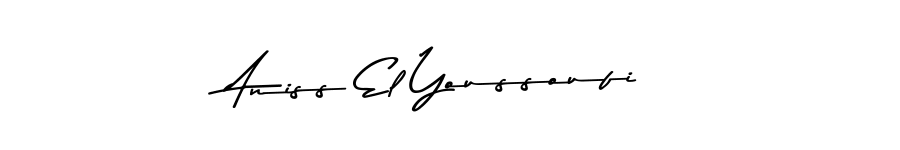 Also You can easily find your signature by using the search form. We will create Aniss El Youssoufi name handwritten signature images for you free of cost using Asem Kandis PERSONAL USE sign style. Aniss El Youssoufi signature style 9 images and pictures png