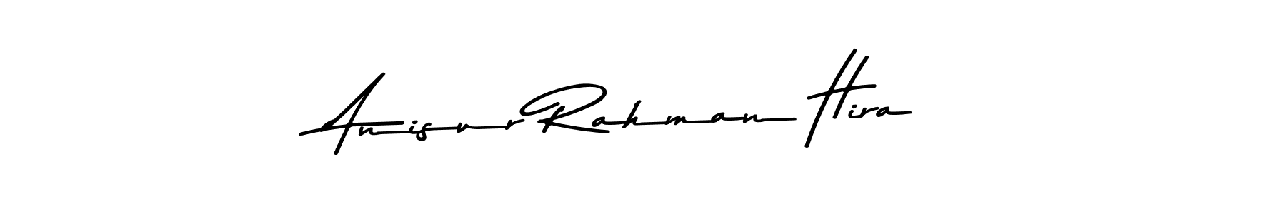 How to make Anisur Rahman Hira name signature. Use Asem Kandis PERSONAL USE style for creating short signs online. This is the latest handwritten sign. Anisur Rahman Hira signature style 9 images and pictures png