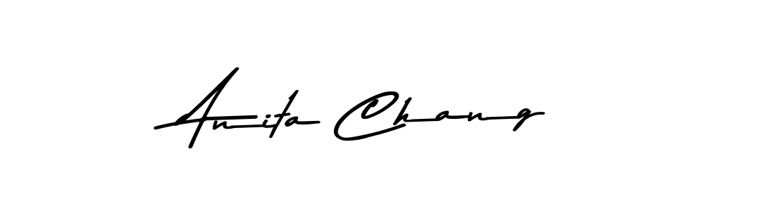Anita Chang stylish signature style. Best Handwritten Sign (Asem Kandis PERSONAL USE) for my name. Handwritten Signature Collection Ideas for my name Anita Chang. Anita Chang signature style 9 images and pictures png