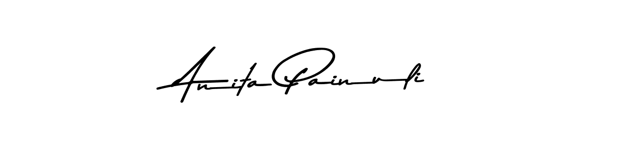 The best way (Asem Kandis PERSONAL USE) to make a short signature is to pick only two or three words in your name. The name Anita Painuli include a total of six letters. For converting this name. Anita Painuli signature style 9 images and pictures png