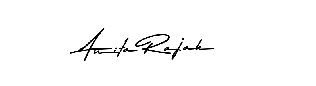 Make a beautiful signature design for name Anita Rajak. With this signature (Asem Kandis PERSONAL USE) style, you can create a handwritten signature for free. Anita Rajak signature style 9 images and pictures png