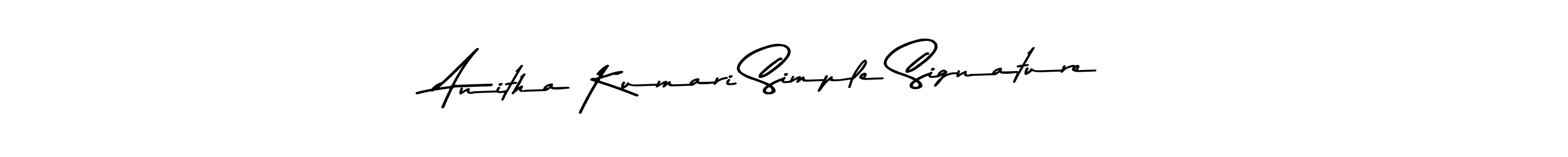 You can use this online signature creator to create a handwritten signature for the name Anitha Kumari Simple Signature. This is the best online autograph maker. Anitha Kumari Simple Signature signature style 9 images and pictures png