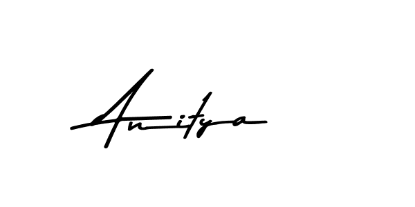 Create a beautiful signature design for name Anitya. With this signature (Asem Kandis PERSONAL USE) fonts, you can make a handwritten signature for free. Anitya signature style 9 images and pictures png