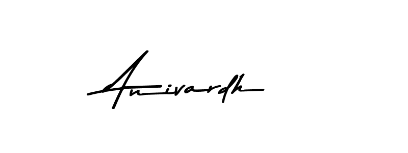 Anivardh stylish signature style. Best Handwritten Sign (Asem Kandis PERSONAL USE) for my name. Handwritten Signature Collection Ideas for my name Anivardh. Anivardh signature style 9 images and pictures png