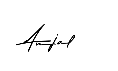 Anjal stylish signature style. Best Handwritten Sign (Asem Kandis PERSONAL USE) for my name. Handwritten Signature Collection Ideas for my name Anjal. Anjal signature style 9 images and pictures png