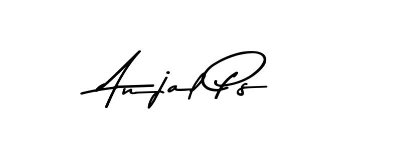 Create a beautiful signature design for name Anjal Ps. With this signature (Asem Kandis PERSONAL USE) fonts, you can make a handwritten signature for free. Anjal Ps signature style 9 images and pictures png