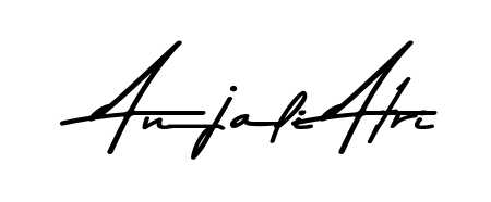 Discover the perfect balance of readability and style for Anjali Atri with Asem Kandis PERSONAL USE font. Create your dream signature today. Anjali Atri signature style 9 images and pictures png