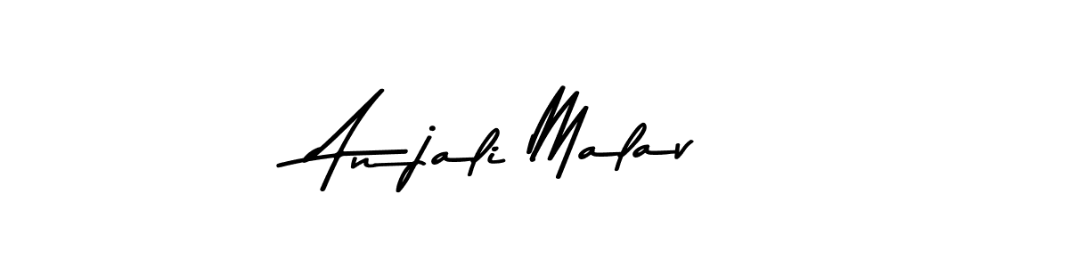 if you are searching for the best signature style for your name Anjali Malav. so please give up your signature search. here we have designed multiple signature styles  using Asem Kandis PERSONAL USE. Anjali Malav signature style 9 images and pictures png