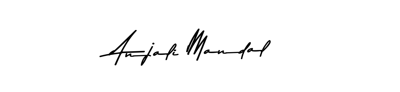 Make a beautiful signature design for name Anjali Mandal. Use this online signature maker to create a handwritten signature for free. Anjali Mandal signature style 9 images and pictures png