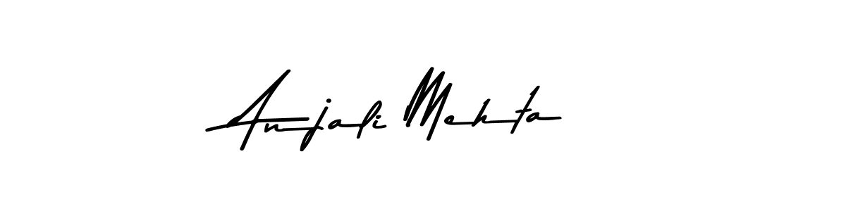 Similarly Asem Kandis PERSONAL USE is the best handwritten signature design. Signature creator online .You can use it as an online autograph creator for name Anjali Mehta. Anjali Mehta signature style 9 images and pictures png