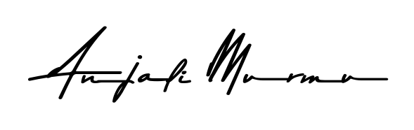 Make a beautiful signature design for name Anjali Murmu. Use this online signature maker to create a handwritten signature for free. Anjali Murmu signature style 9 images and pictures png