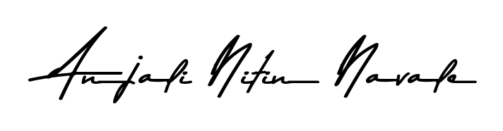 The Asem Kandis PERSONAL USE lettering style adds unique flourish to name Anjali Nitin Navale. Stand out with a custom digital autograph made in seconds. Anjali Nitin Navale signature style 9 images and pictures png
